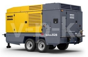 Винтовой компрессор Atlas Copco X 28 передвижной (мобильный) Винтовой компрессор Atlas Copco X 28 передвижной (мобильный) фото