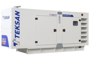 Дизельный генератор TEKSAN TJ72BD5C в кожухе  фото