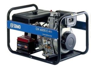 Дизельный генератор SDMO DX 6000TE  Дизельный генератор SDMO DX 6000TE  фото
