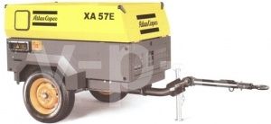 Винтовой компрессор Atlas Copco XA57E передвижной (мобильный) Винтовой компрессор Atlas Copco XA57E передвижной (мобильный) фото
