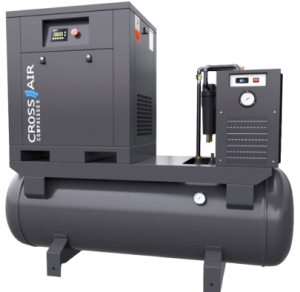 Винтовой компрессор CrossAir CA15-8GA-500DRY IP23 фото