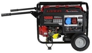Бензиновый генератор Loncin LC10000D-AS, 3-х фазный (с мощностью без ограничений при 1-но и 3-х фазном режиме) 53759 фото