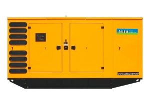 Дизельный генератор Aksa APD550C в кожухе с АВР  Дизельный генератор Aksa APD550C в кожухе с АВР  фото