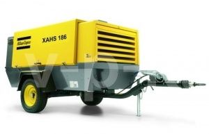 Винтовой компрессор Atlas Copco XAHS 186 DD передвижной (мобильный) Винтовой компрессор Atlas Copco XAHS 186 DD передвижной (мобильный) фото