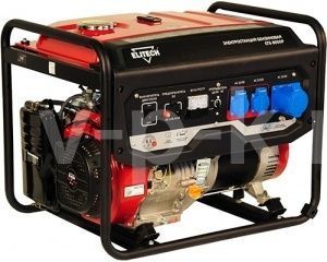 Бензиновый генератор ELITECH СГБ 8000Р  фото