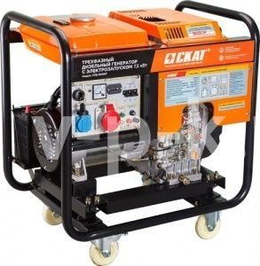 Дизельный генератор Скат УГД-7500ЕТ трехфазная  Дизельный генератор Скат УГД-7500ЕТ трехфазная  фото