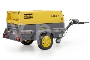 Винтовой компрессор Atlas Copco XAS 57 DD передвижной (мобильный) Винтовой компрессор Atlas Copco XAS 57 DD передвижной (мобильный) фото