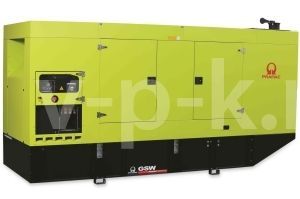 Дизельный генератор PRAMAC GSW470P 3-фазный в кожухе  фото