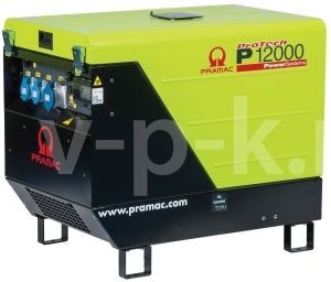 Бензиновый генератор PRAMAC P12000, 230V, 50Hz #AVR #CONN #DPP  фото
