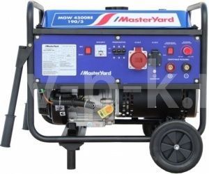 Бензиновый генератор MasterYard MGW 4500RE-190/3