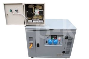 Дизельный генератор  LDG15000E-3 стартер в кожухе с АВР