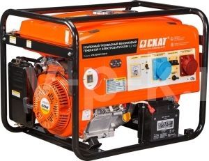 Бензиновый генератор Скат УГБ-8200ЕТ трехфазная  Бензиновый генератор Скат УГБ-8200ЕТ трехфазная  фото