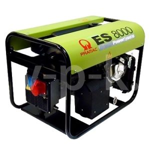 Бензиновый генератор  ES8000, 400V, 50Hz #AVR #HDE