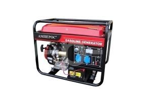 Бензиновый генератор Leega LT6500CL, колеса