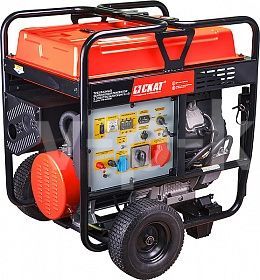 Бензиновый генератор Скат УГБ-16000ЕТ трехфазная  Бензиновый генератор Скат УГБ-16000ЕТ трехфазная  фото