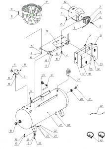 R 4271000103 Амортизатор D.50 мм для 500v90 фото