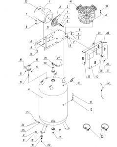 R 3128.00.00.071 Переходник 2"Mх1"F для 270lb50b