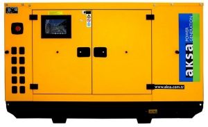 Дизельный генератор Aksa APD66C в кожухе  Дизельный генератор Aksa APD66C в кожухе  фото