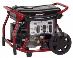 Бензиновый генератор PRAMAC Powermate 1-фазный WX 6200 ES #AVR #Wheel kit  фото
