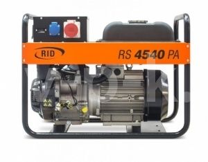 Бензиновый генератор RID RS 4541 PAE  Бензиновый генератор RID RS 4541 PAE  фото
