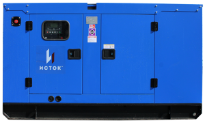 Дизельный генератор  АД40С-Т400-РПМ15 в кожухе