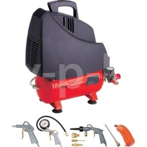 Поршневой компрессор Fubag SERVICE MASTER KIT + набор из 6 предметов переносной (мини) фото