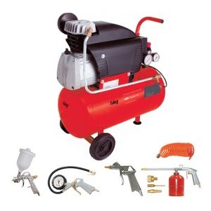 Поршневой компрессор Fubag Air Master Kit + набор из 6 предметов безмасляный фото