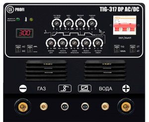 Сварочные инверторы TIG БАРС Profi TIG 317 DP AC/DC фото