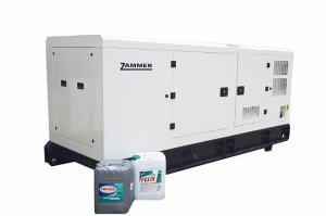 Дизельный генератор Zammer AD-20-Т400 в кожухе без АВР 00002230 синхронный фото