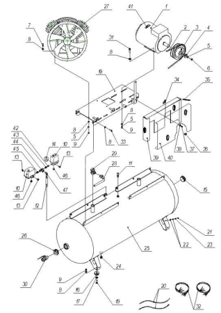 R 3106.00.00.021 Переходник 2"Mх3/4"F для 500v90TБ