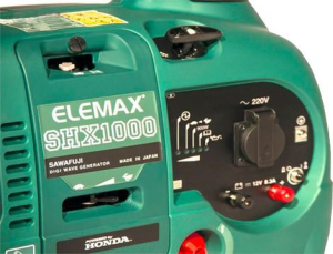 Бензиновый генератор Elemax SHX 1000-R (инверторный)  фото