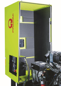 Дизельный генератор PRAMAC GBW15P 1-фазный в кожухе  фото