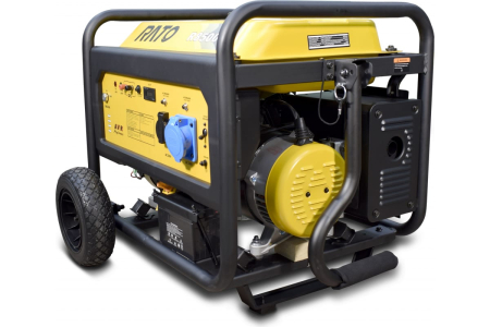 Бензиновый генератор  R8500D электростартер + колесный комплект
