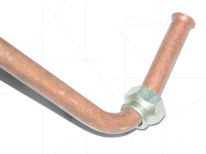 Трубопровод С416М.00.00.100 медный к головке С416М для компрессора АСО-Бежецк фото