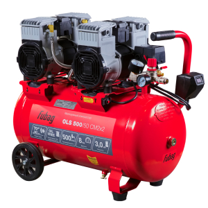 Поршневой компрессор Fubag OLS 500/50 CM2х2 + Набор пневмоинструмента Basic S1000 (3 предмета) в ПОДАРОК 646074_120111 фото