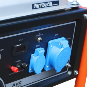 Бензиновый генератор Zongshen PB 7000 E  (с автозапуском) фото