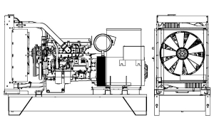 Дизельный генератор Onis Visa BD 150 B  Дизельный генератор Onis Visa BD 150 B  фото