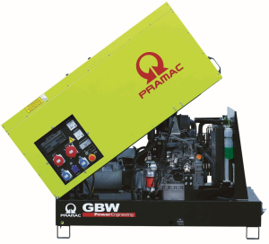 Дизельный генератор PRAMAC GBW 10 Y 3-фазный в кожухе  фото