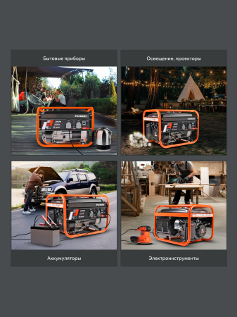 Бензиновый генератор  GRS 3500