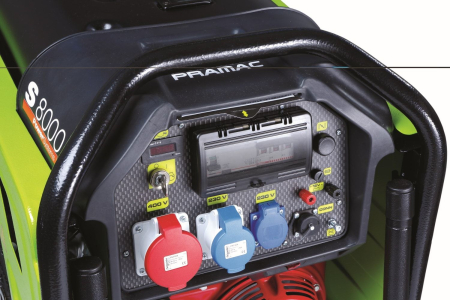 Бензиновый генератор  S8000, 400/230V, 50Hz #CONN #DPP