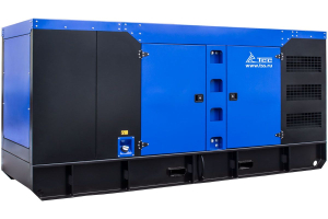 Дизельный генератор ТСС АД-250С-Т400-1РКМ5 ПРОФ в шумозащитном кожухе 025670 стационарный фото