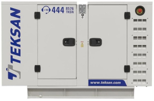 Дизельный генератор TEKSAN TJ22PE5L в кожухе  фото