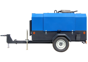 Винтовой компрессор АСО Бежецк АСО-ВК90/10ПД передвижной (мобильный) Винтовой компрессор АСО Бежецк АСО-ВК90/10ПД передвижной (мобильный) фото