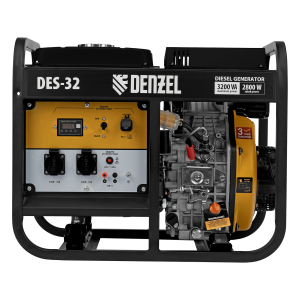 Дизельный генератор DENZEL DES-32 94411 для дачи фото