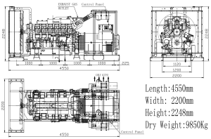 Дизельный генератор ТСС АД-1000С-Т400-1РМ8 999985 фото