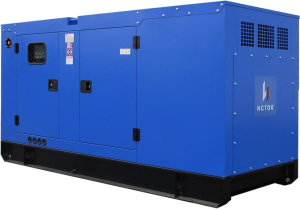 Дизельный генератор Исток АД100С-Т400-РПМ35 в кожухе с АВР  синхронный фото