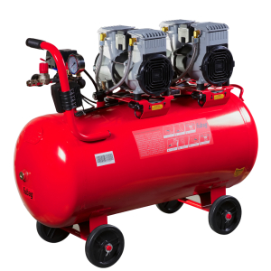 Поршневой компрессор Fubag OLS 500/100 CM2х2 + Набор пневмоинструмента (5 предметов) в ПОДАРОК 646075_120102 фото