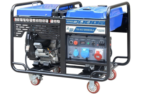 Бензиновый генератор  SGG 12000EH3LA в кожухе МК-2.1