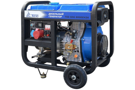 Дизельный генератор  SDG 8000EH3A в кожухе МК-2.1