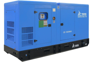 Дизельный генератор ТСС ЭД-150-Т400 с АВР в шумозащитном кожухе на прицепе 025140 передвижной фото